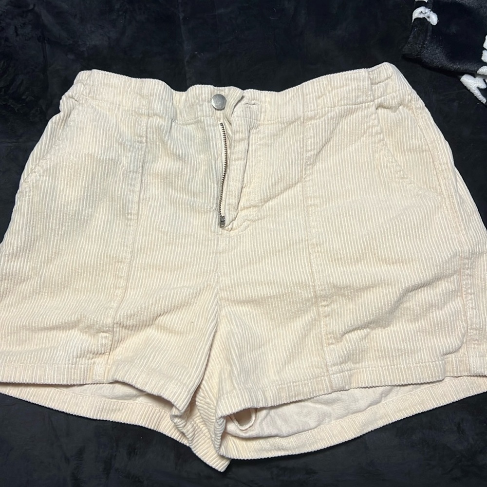 Cream Wild Fable Corduroy Shorts